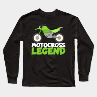 Motocross legend Long Sleeve T-Shirt